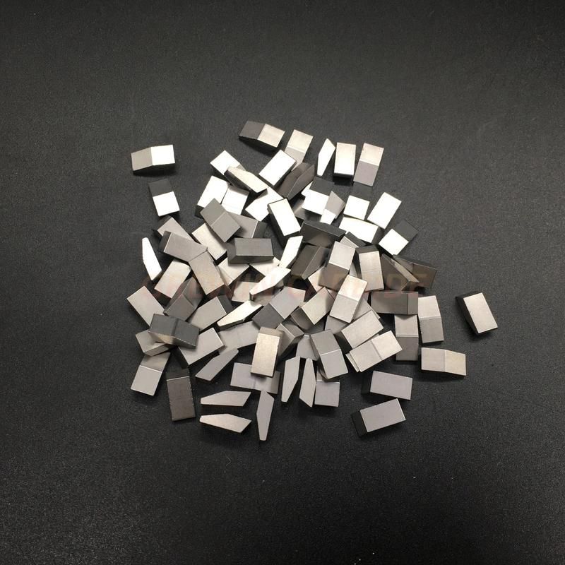Grewin-Cutting Tool Tungsten Carbide Saw Blade Tips with Grade Yg6 Yg6X