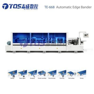 Automatic Edge Banding Machine with Dual-Rail Snipping