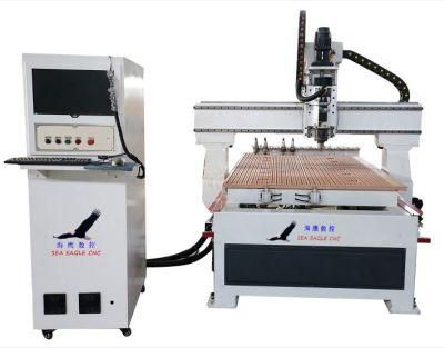 4X8 Foot 1325 Atc CNC Cutting Router Machine with Multi Tools for Woodworking