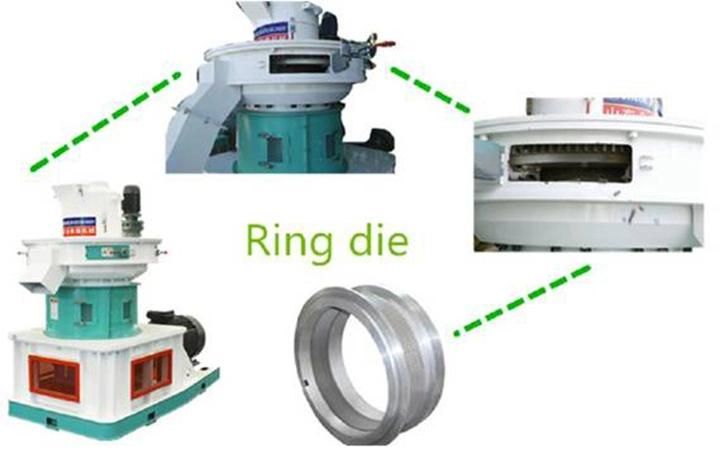 Vertical Ring Die Sawdust Wood Pellet Machine with 6mm or 8mm Pellet