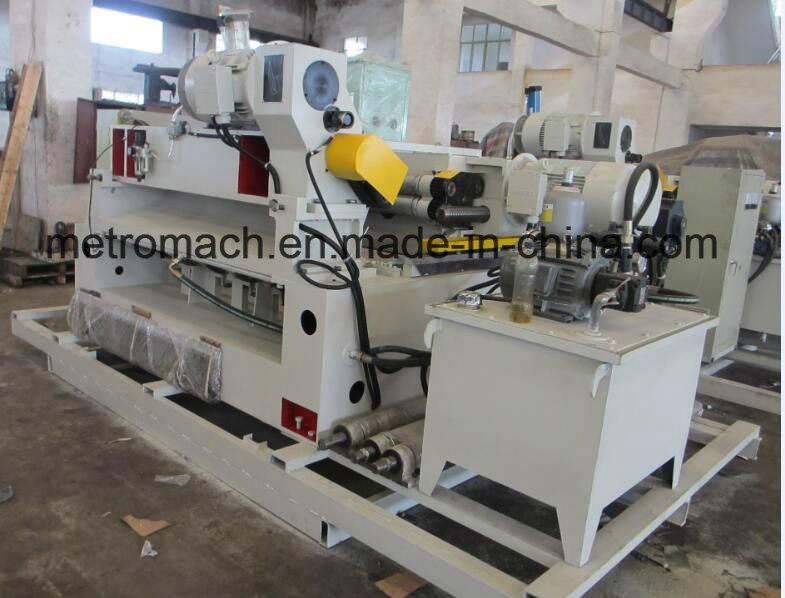 4 FT Hard Wood Top Grade CNC Spindleless Peeling Machine with Servo Motor