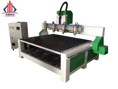 Low Price 3D CNC Wood Engraving Machine, Mini 4 Axis CNC Router 6090