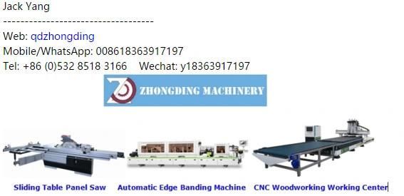 China Whole Sale High Speed Automatic Edge Banding Machine with Corner Trimming