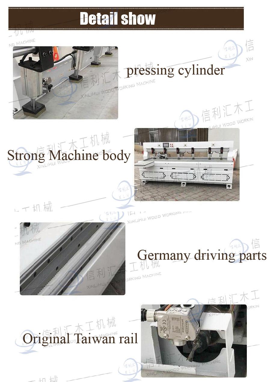 High Precision Pneumatic Automatic Wood Cutting Multi Side Hole Drilling Machine/ Factory Direct Infrared Side Hole Machine Panel Furniture Borehole Drilling