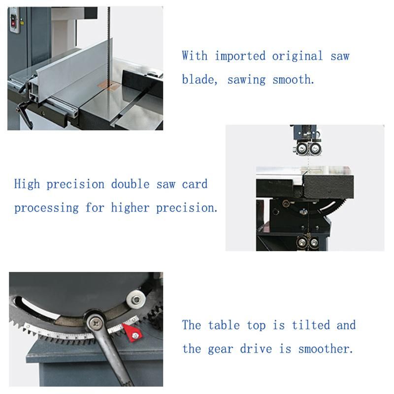 Mj345 /Mj346 Wood Cutting Machine Vertical Band Saw