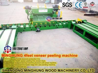 New CNC Veneer Peeling Machine for Woodworking Machinery