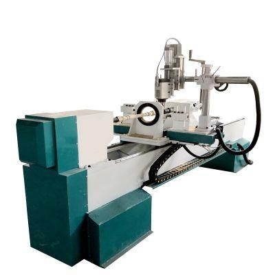 Heavy Cast Iron Structure Ca-3030 Save Labor and Improve Efficiency Wood Lathe Machine CNC Wood Lathe