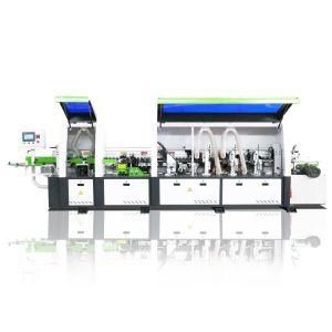 Woodworking Automatic Edge Banding Machine with Pre-Milling, Cutting, Double Trimming, Scraping Buffing