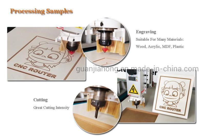 China Manufacturer CNC Woodworking CNC Router Machine for Wood, Plastic, Acrylic