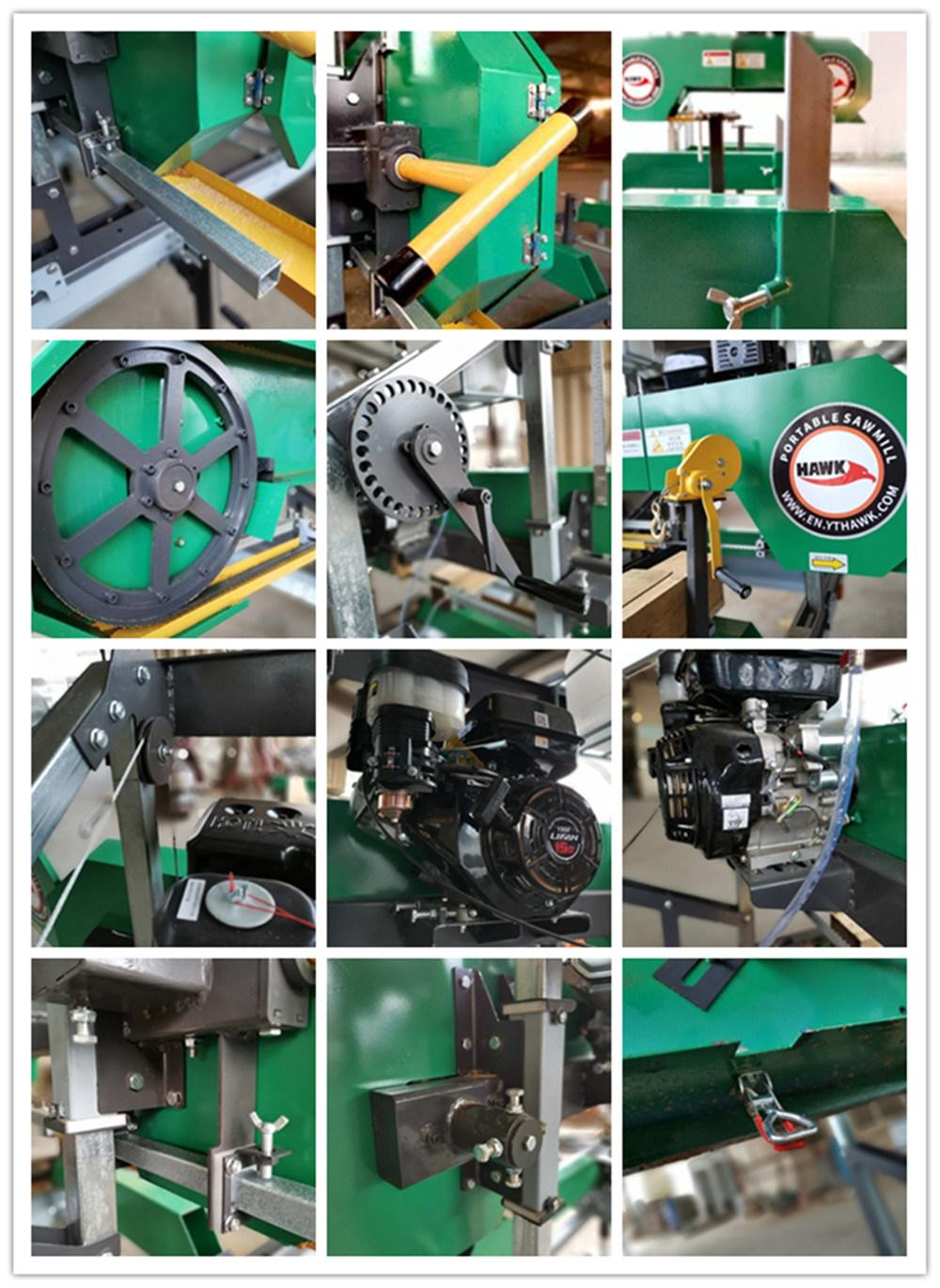 Hawk Factory Sale Log Cutting Machine Band Saw Mill