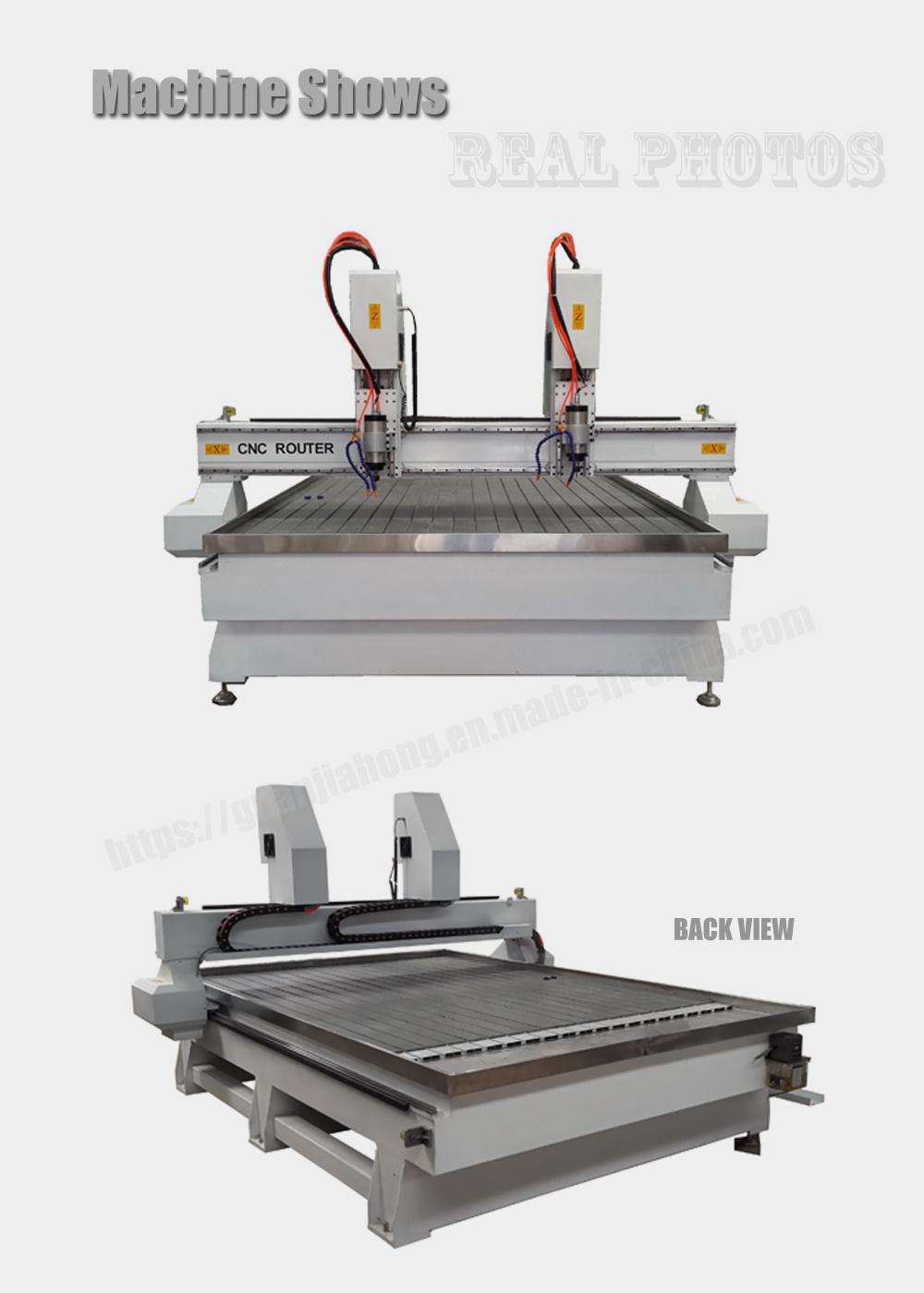 2025 Acrylic, ABS, PVC, MDF, Aluminum, Plastic. Dual-Spindle CNC Router Machine