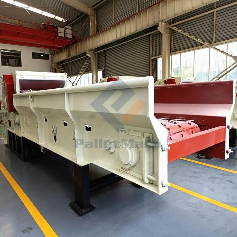 Large Waste Wood Materials Wooden Pallet Crushing Machine