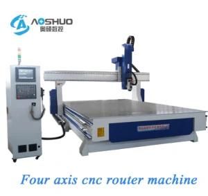 High Z Travel Foam EPS 4 Axis CNC Router Engraver Machine with Rotary
