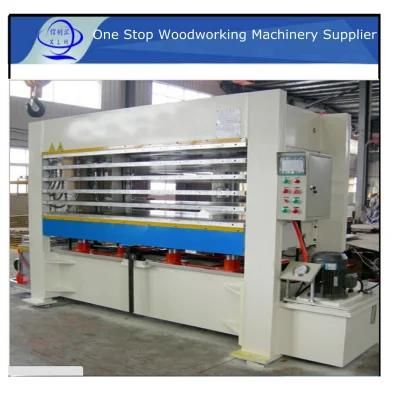 Door Skins Veneer, Melamine, Plywood Hot Pressing Machine/ Wood Hot Press Machine for Door with Covering Film