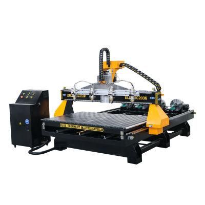 Multi-Function Woodworking Machine for Wood Board Cutting and Press