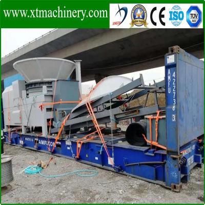 17ton Machine Weight, Steady Continuously Working Performance Log Root Crusher