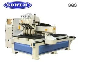 1325 CNC Woodworking Machine Price, Wood CNC Router 3D for Door Making