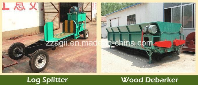 High Efficiency Log Tree Debarker Wood Peeler Tree Bark Peeling Machine