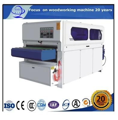 2018 New Style Doors and Windows Edge Polishing Machine Type 1300r-R Manual Vertical Wood Sanding Three Sides Wood Door Frame Sanding Machine