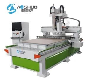 1300*2500mm Automatic Tool Change Atc 1325 1530 2030 CNC Couter Machine with 8 Tools for Furniture Cutting Engraving