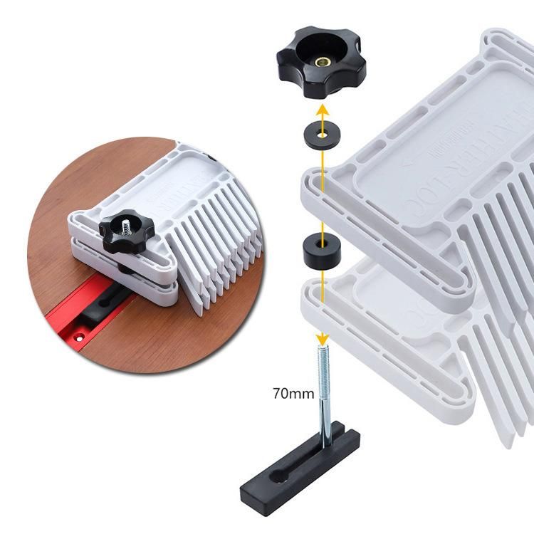 Woodworking Vertical Feather Board Woodworking Flip Engraving Machine Electric Circular Saw Table Saw Woodworking Aid