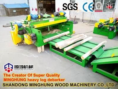 Wood Veneer Machine for Peeling off The Bark Skin