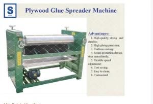 Shining Brand Chinese Export Star 4 Feet Veneer Coating Machine Plywood Gluing Woodworking Machinery