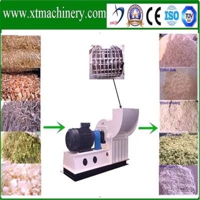 5mm-8mm Output Size, High Output Capacity Wood Sawdust Hammer Mill