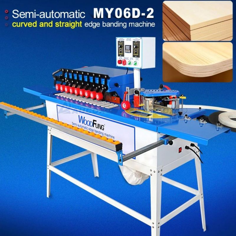 Edge Banding Machine for Curve and Sraight Woodworking