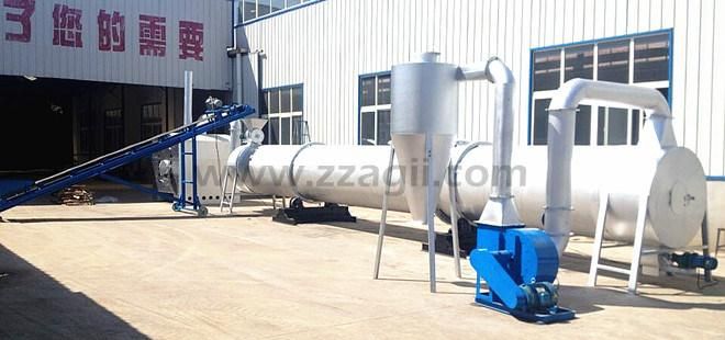 Large Scale Industrial Drum Rotary Dryer for Wood Sawdust Rice Husk