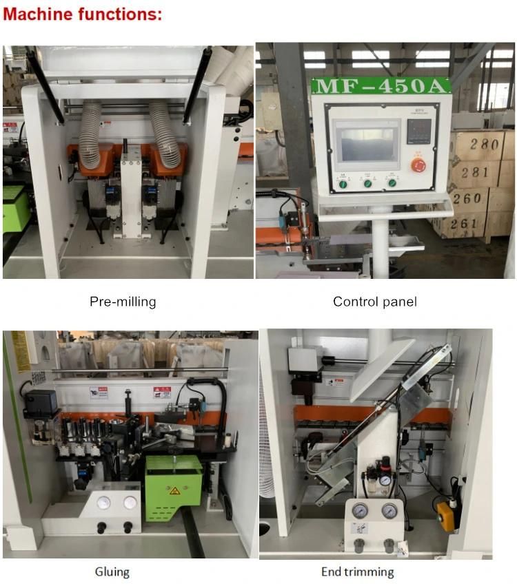 Corner Rounding Edge Banding Machine for Woodworking