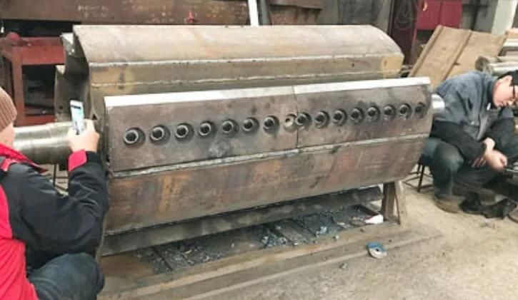 New Designed, Cutting Blades Combined Hammers Straw, Nutshell Biomass Chipper