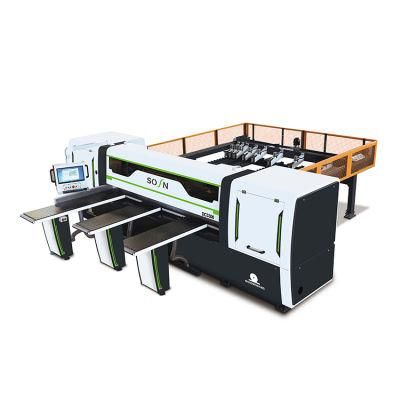 CNC Beam Saw Machine Woodworking Machinery Computer Beam Saw for Cutting Solid Wood Panels