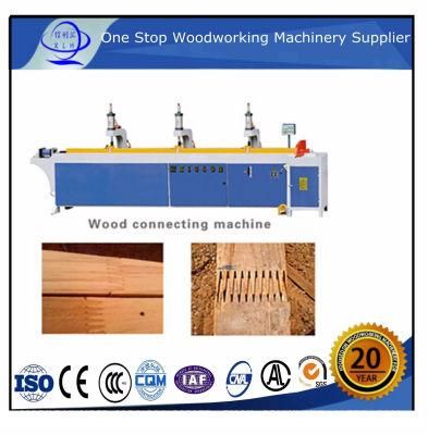 Wood Finger Jointing Semi-Automatic Line in Belarus Woodworking Finger Tenoner/ Finger Tenoning Machine with Loader