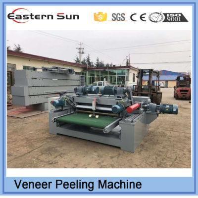 Plywood Wood Veneer Peeling Rounding Machine Wood Veneer Peeling Production Line for Plywood Making Machinery