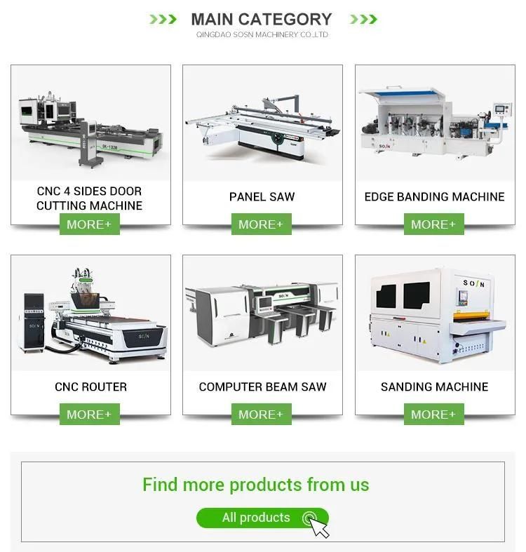 CNC Precision Wood Computer Cutting Panel Beam Saw Machine