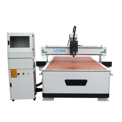 China 3D Woodworking CNC Router Cutting Carving Machine/4 Axis CNC Engraving Machine 1325 1525 2030 for Wood Furniture Cabinet Door