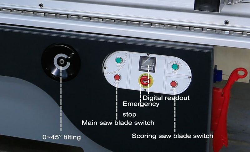 Mj6132ya Sliding Table Saw Cutting Machine Panel Saw