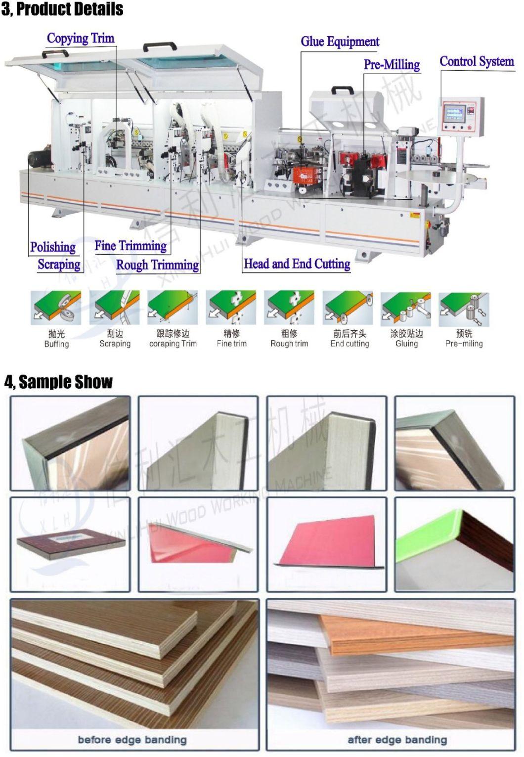 Flat Panel Furniture Edge Banding machine Furniture Woodworking Machinery for Home Furniture Bed Design Melamine Faced MDF Board