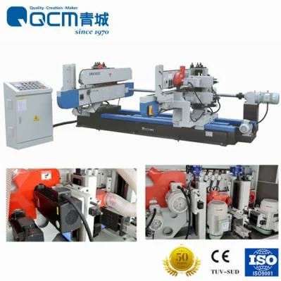 QMX3820D Double End Tenoning Woodworking Machinery CNC Automatic Wood Furniture Floor Making Machine Trimming Tenoner