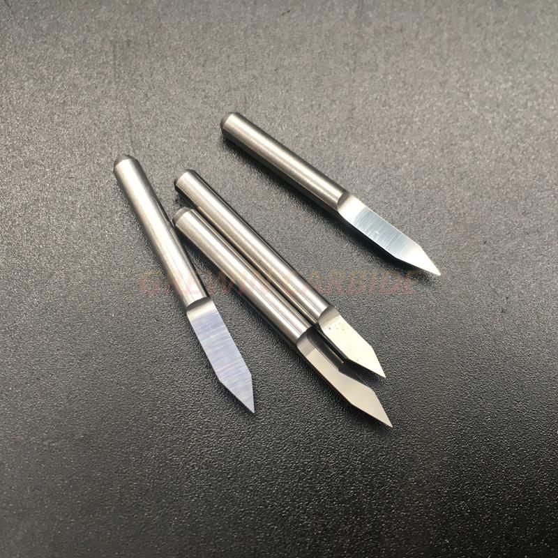 Gw Carbide-Woodworking Tungsten Carbide Flat-Bottom Sharp 3.175X40mm End Mill