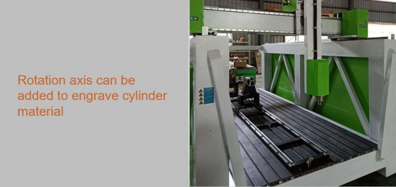 Whole Steel Structure Single-Head 3D CNC Carving Machine Styrofoam Cutting Machine for Mold Industry
