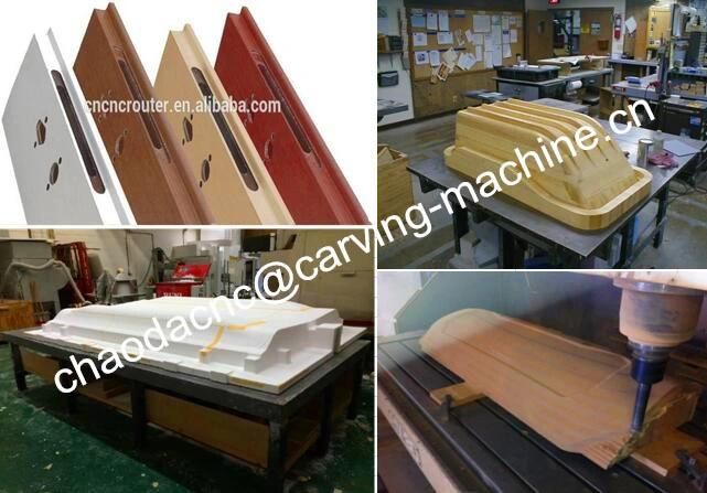 CNC Router with 4 Axis 180 Degree for 3D Carving