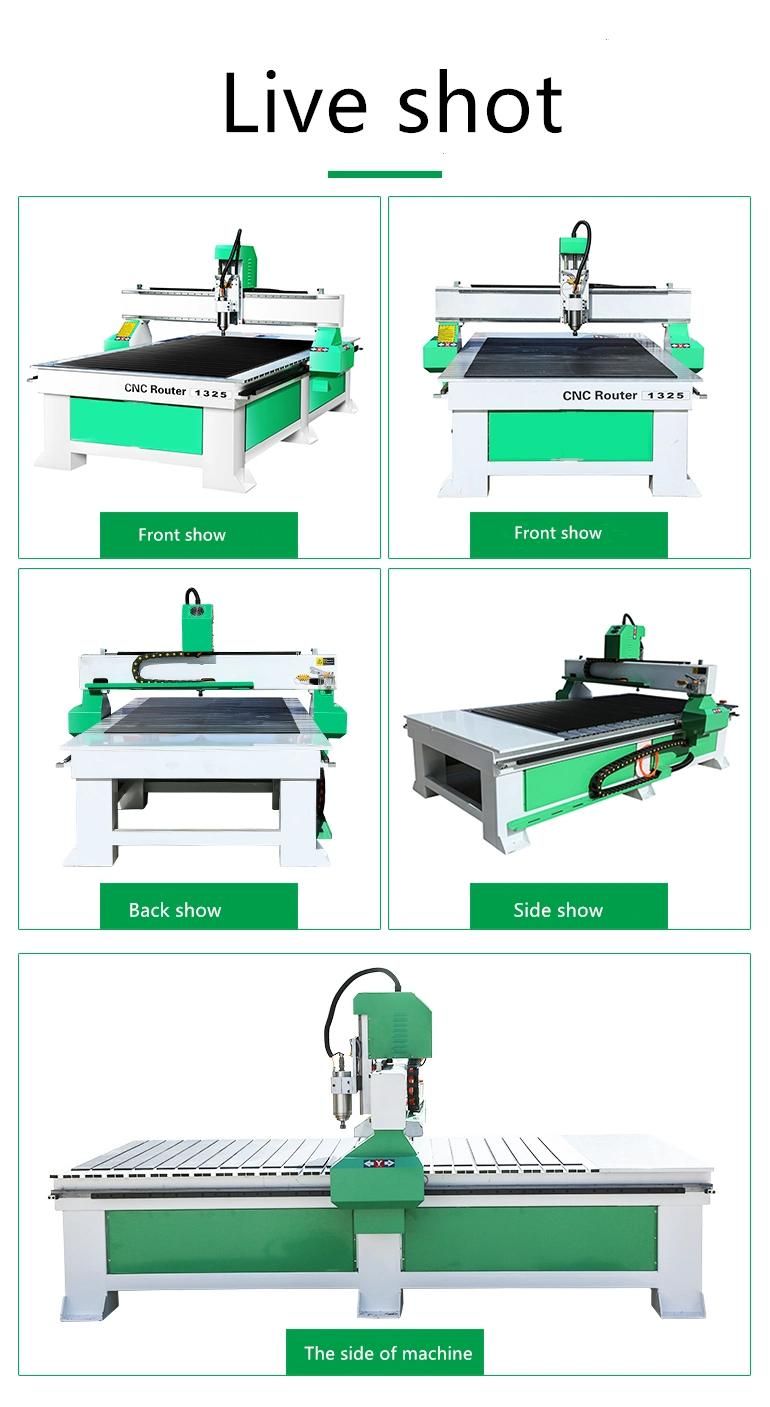 Woodworking Single Spindle Vacuum Table CNC Router Machine for Woodworking