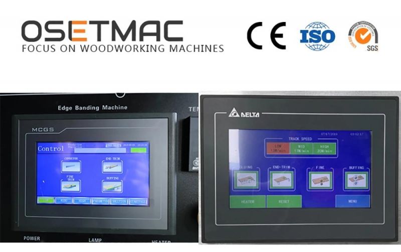 Osetmac Multifunctional Automatic Edge Banding Machine Semi-Automatic Edge Bander Sys-300 for PVC and Wood Strip Edge Banding Machine Manufacturer Edge Banding