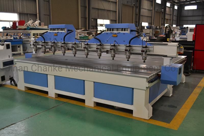 2 Heads Wood CNC Engraving Machine for Furniture