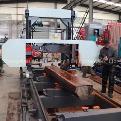 Automatic Timber Wood Cutting Electric Band Sawmill Machine