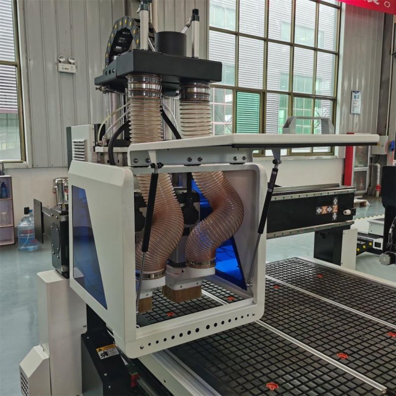 1530 Wood Door Engraving CNC Router with Two Cutting Tools