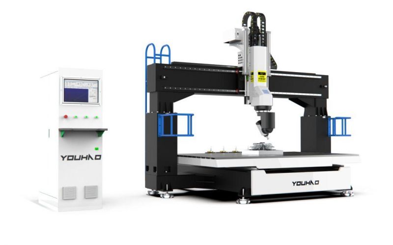 Manufacturing Wood Mold and Foam CNC 5 Axis Router
