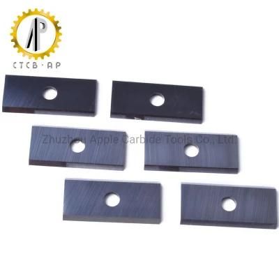 High Precision Tungsten Carbide Woodworking Planer Knives Indexable Cutter Knives